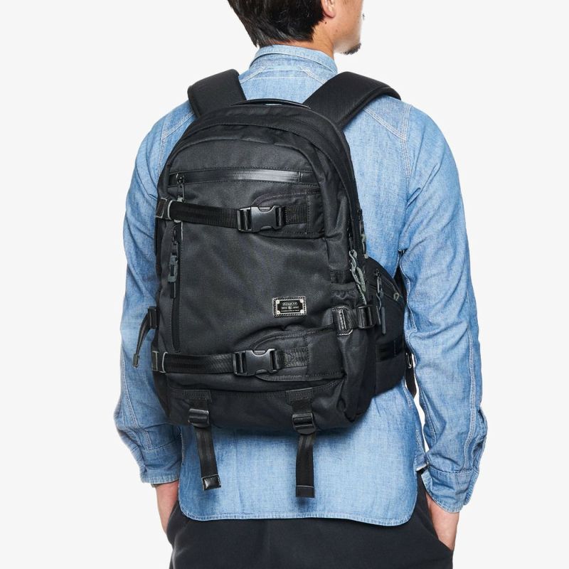 CORDURA DOBBY 305D DAY PACK/BLACK