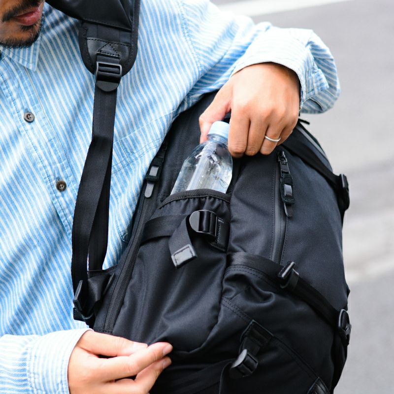 CORDURA DOBBY 305D DAY PACK/BLACK