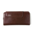 LEATHER MOBILE WALLET LONG/CHOCO - 081600-23