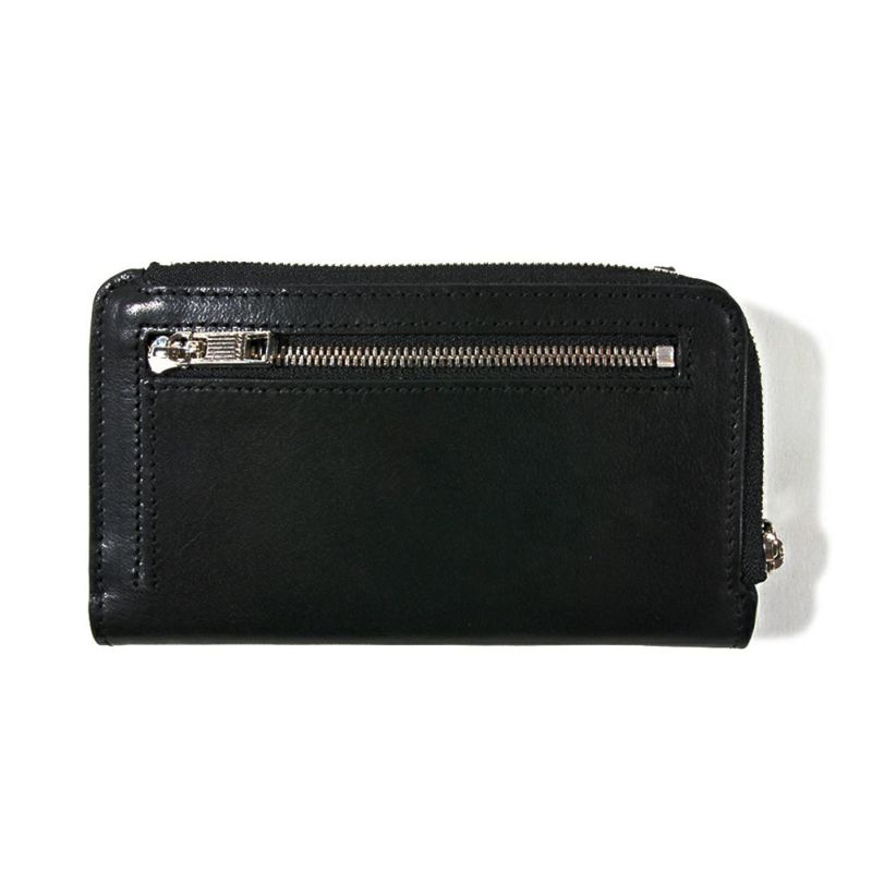 LEATHER MOBILE WALLET LONG/BLACK