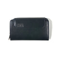 LEATHER MOBILE WALLET SHORT/NAVY - 081601-75
