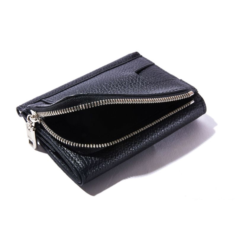 SHRINK LEATHER MOBILE WALLET MONEY CLIP/BROWN