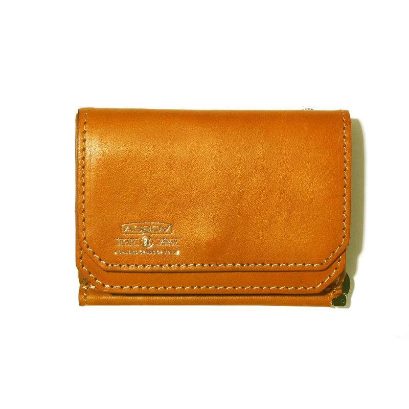 LEATHER MOBILE WALLET MONEY CLIP/CAMEL - 081602-24