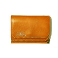 LEATHER MOBILE WALLET MONEY CLIP/CAMEL - 081602-24