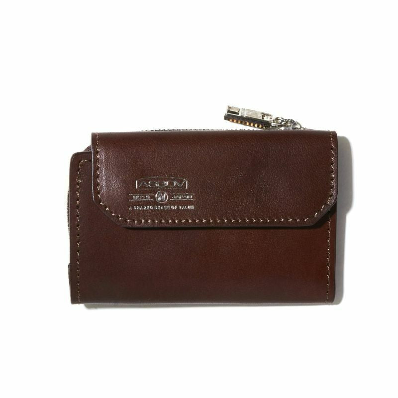 LEATHER MOBILE WALLET KEY CASE/CHOCO - 081603-23
