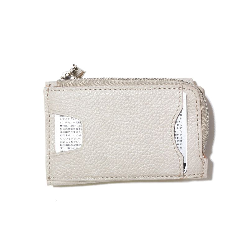 SHRINK LEATHER MOBILE WALLET KEY CASE/BROWN