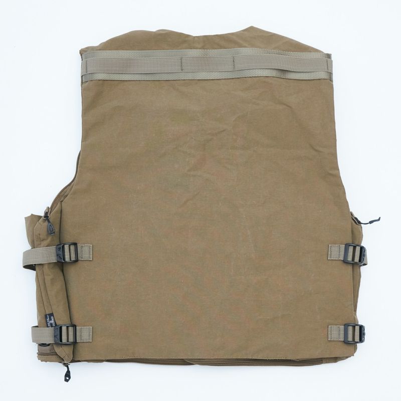 SHRINK NYLON CAMP VEST 2/KHAKI