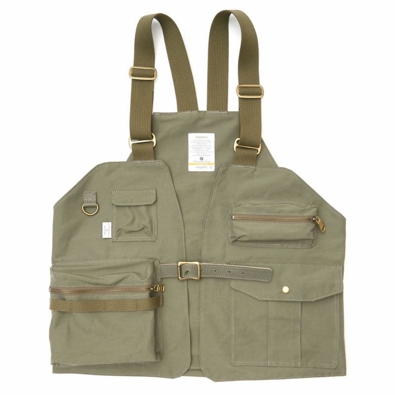 SHRINK NYLON CAMP VEST/GRAY - 011900-15