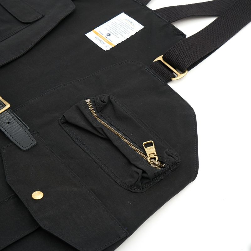 SHRINK NYLON CAMP VEST/NAVY