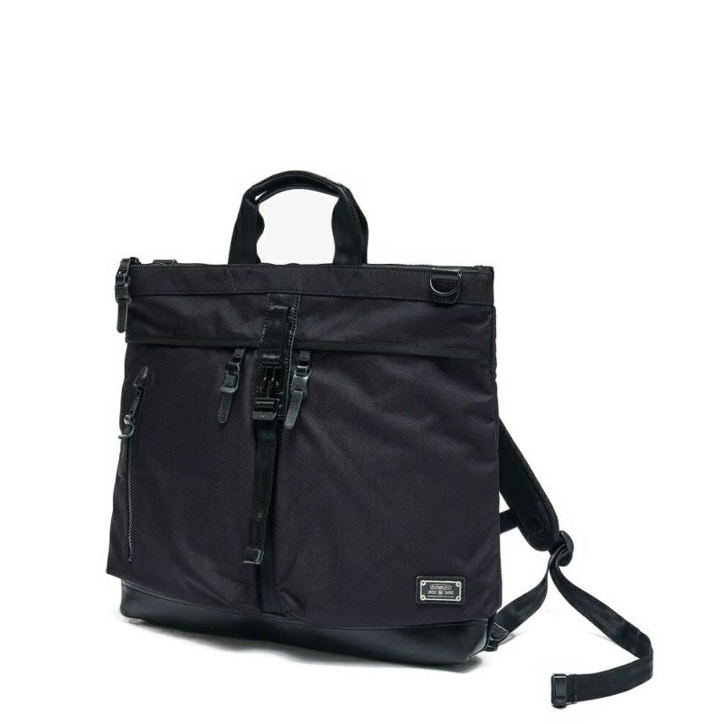 EXCLUSIVE BALLISTIC NYLON 3WAY HELMET BACKPACK/BLACK - 061325-10