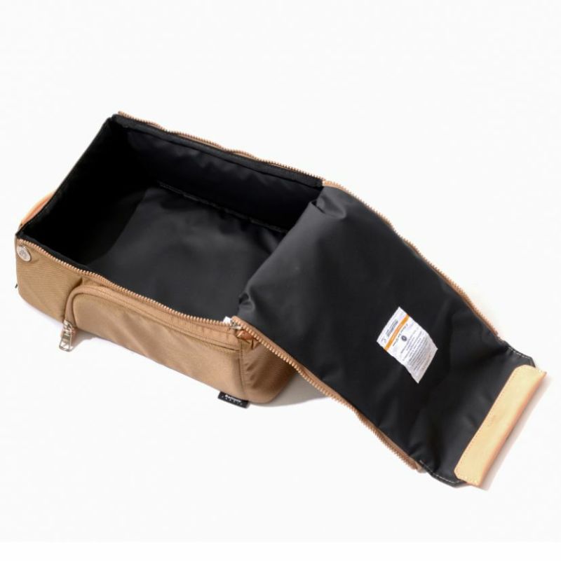 EXCLUSIVE BALLISTIC NYLON - SHOES CASE GOLF SERIES/KHAKI