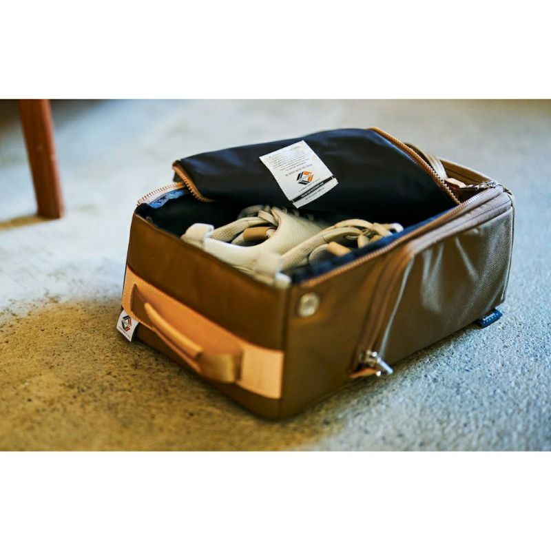 EXCLUSIVE BALLISTIC NYLON - SHOES CASE GOLF SERIES/KHAKI