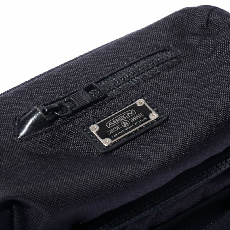 EXCLUSIVE BALLISTIC NYLON - POUCH GOLF SERIES/BLACK