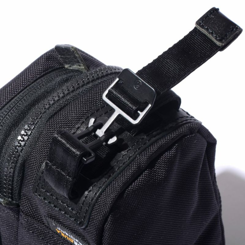 EXCLUSIVE BALLISTIC NYLON - POUCH GOLF SERIES/BLACK