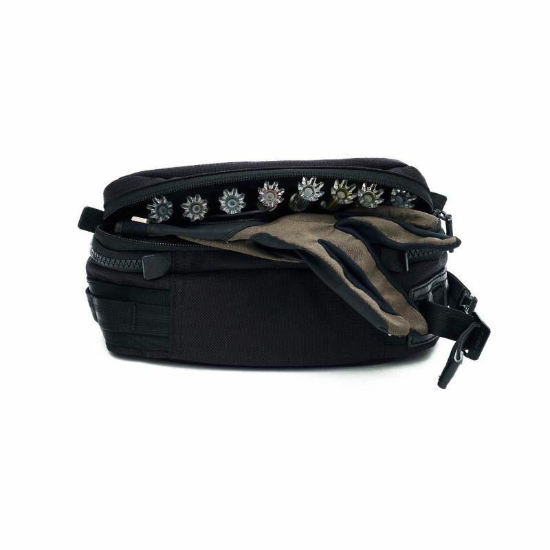 EXCLUSIVE BALLISTIC NYLON - POUCH GOLF SERIES/BLACK