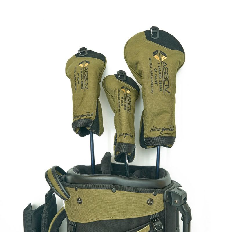 CORDURA FINE TEX DRIVER COVER GOLF SERIES/KHAKI