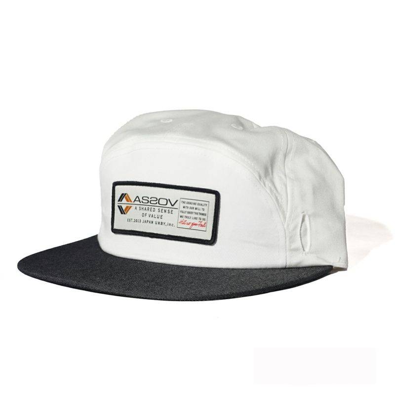 6 PANEL WAPPEN CAP/WHITE - 542201-01