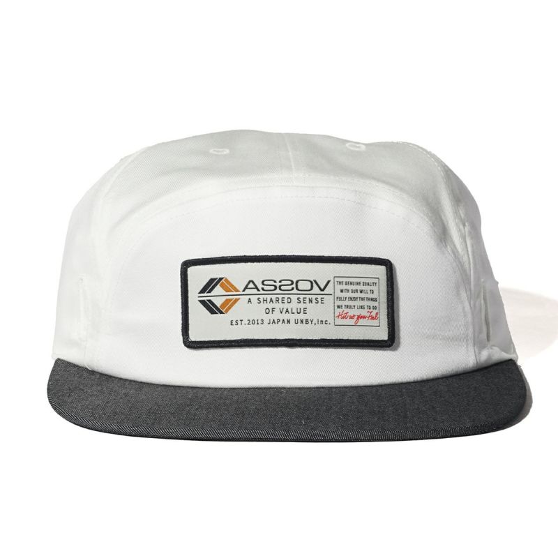 6 PANEL WAPPEN CAP/WHITE