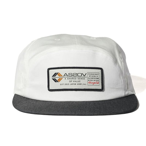 6 PANEL WAPPEN CAP/WHITE