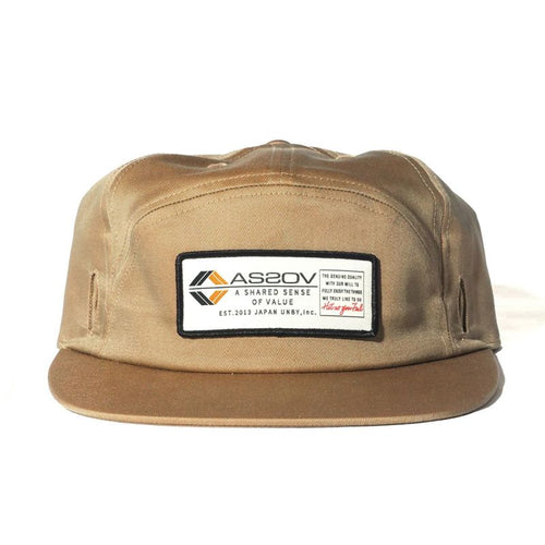 6 PANEL WAPPEN CAP/BEIGE