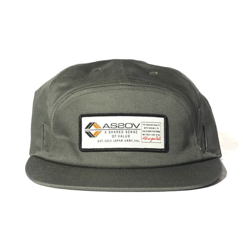 6 PANEL WAPPEN CAP/KHAKI