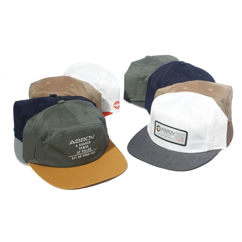 6 PANEL WAPPEN CAP/WHITE