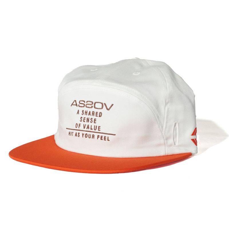 6 PANEL EMBROIDERY CAP/WHITE - 542202-01