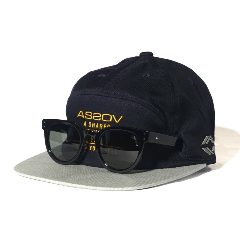 6 Panel Embroidery Cap/Navy