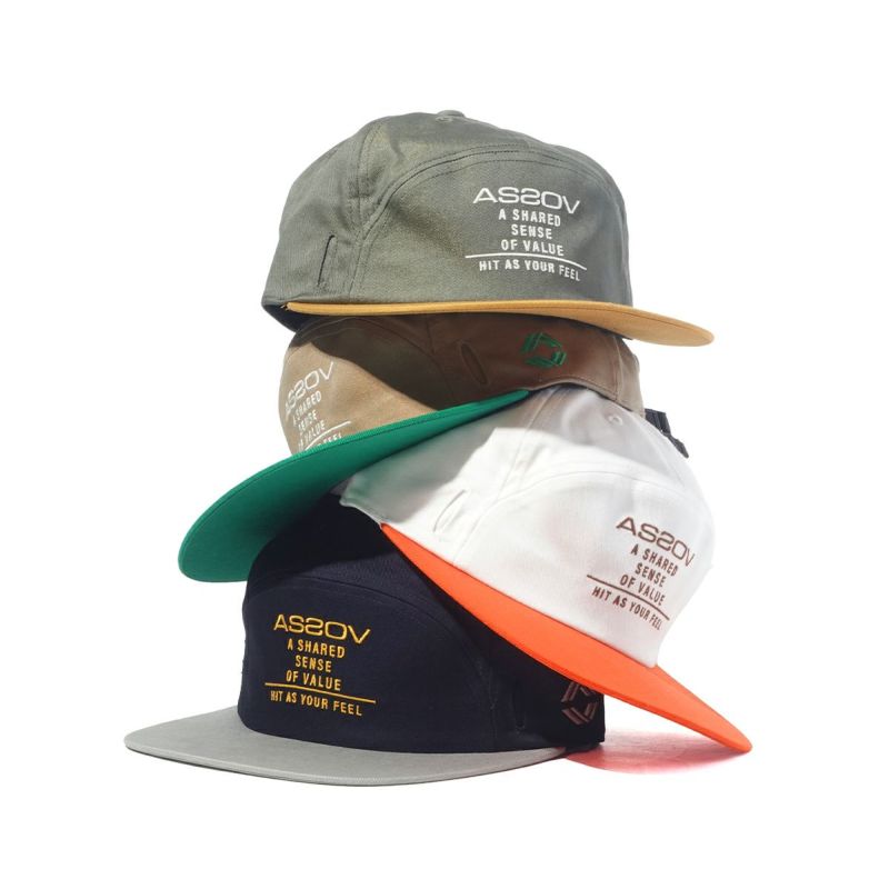 6 Panel Embroidery Cap/Navy