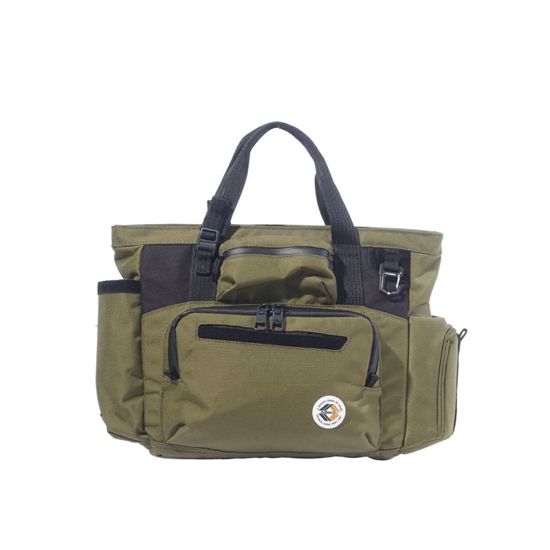 CORDURA FINE TEX TOTE BAG GOLFSERIES / KHAKI