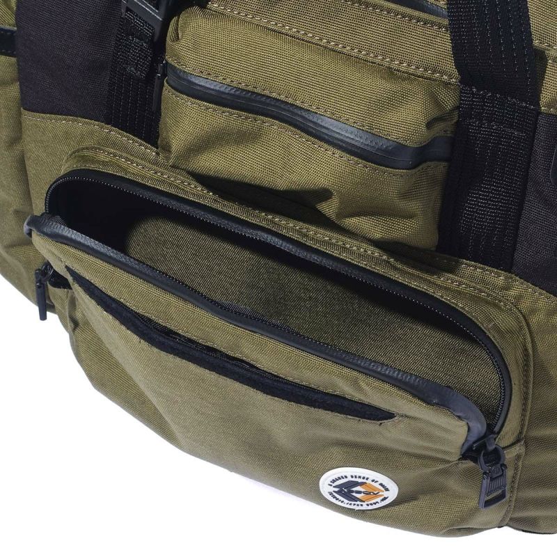 CORDURA FINE TEX TOTE BAG GOLFSERIES / KHAKI