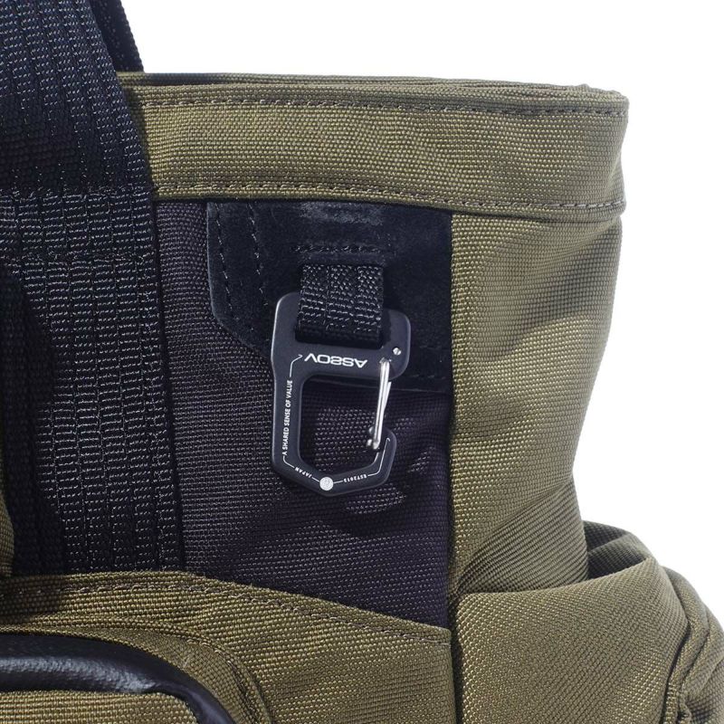 CORDURA FINE TEX TOTE BAG GOLFSERIES / KHAKI