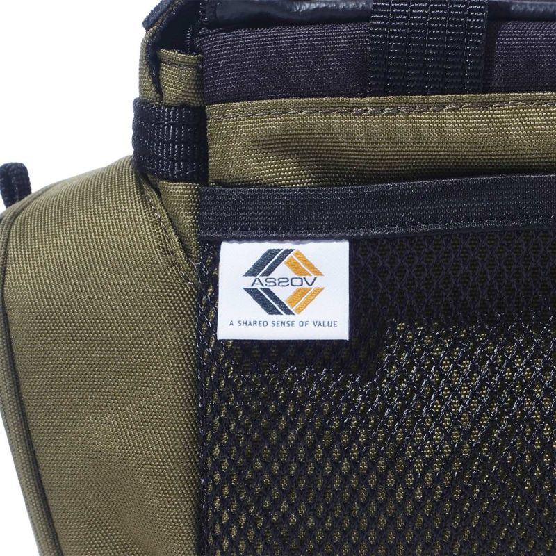 CORDURA FINE TEX SHOULDER BAG GOLFSERIES / BLACK