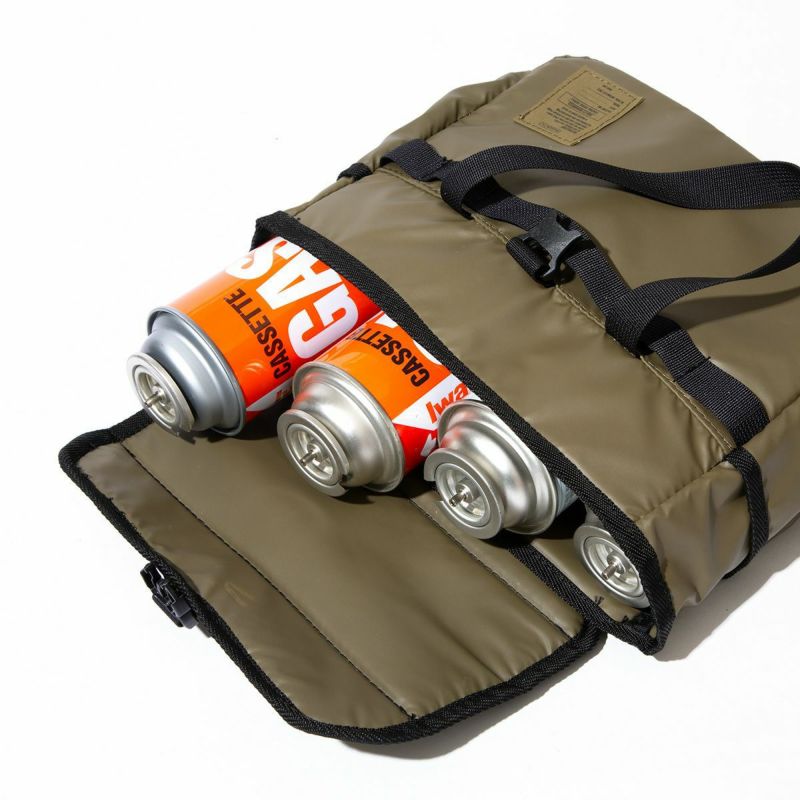 NYLON POLYCARBONATE CB CAN CASE / KHAKI