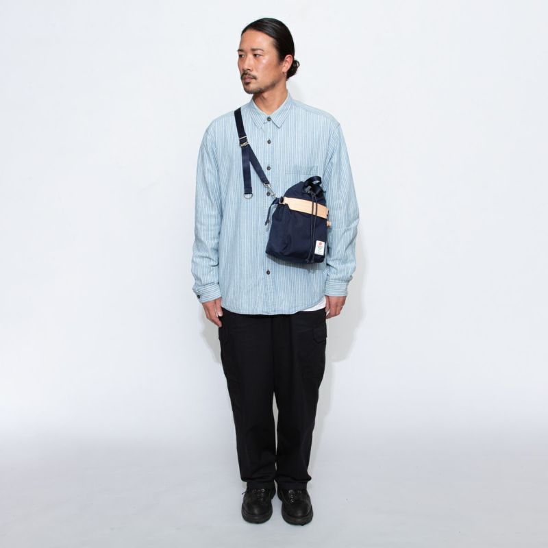 HIGHDENSITY DRAW STRING BAG/ NAVY