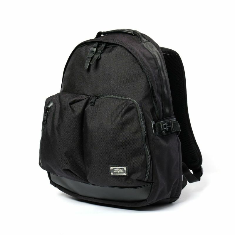 EXCLUSIVE BALLISTIC 2POCKET DAYPACK / BLACK - 062300-10