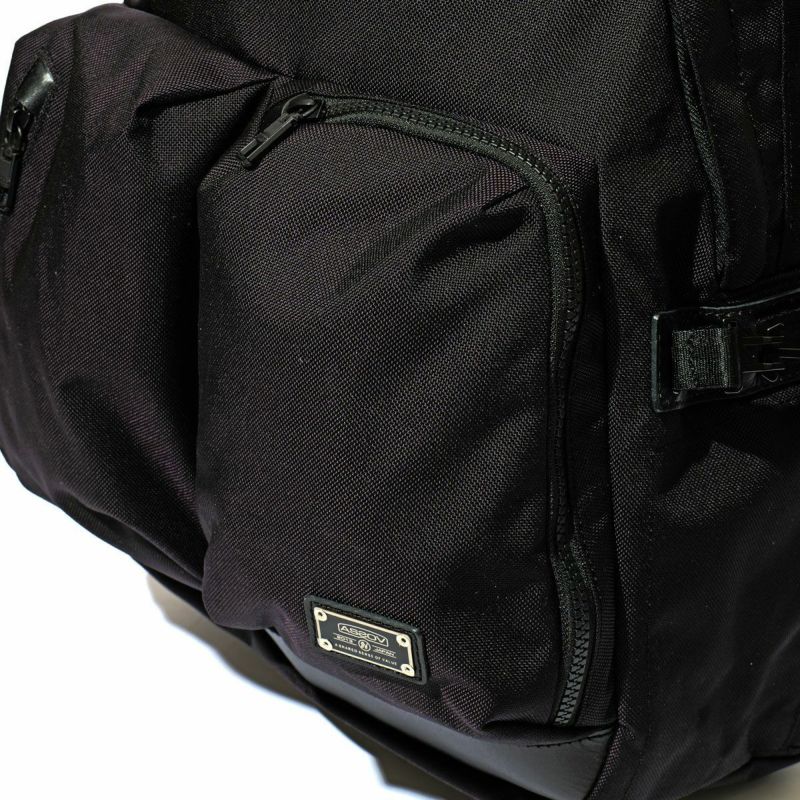 EXCLUSIVE BALLISTIC 2POCKET DAYPACK / BLACK