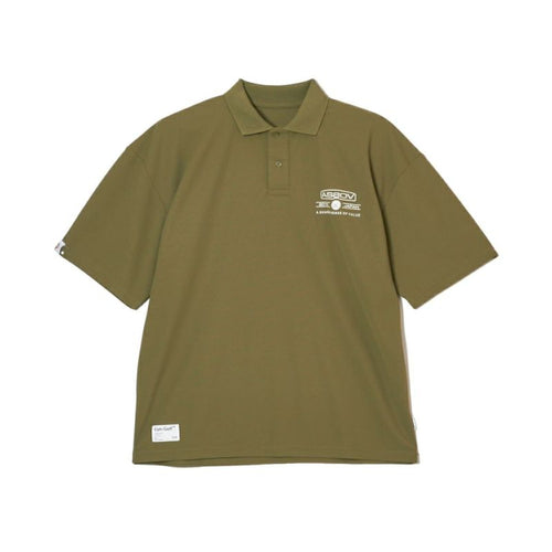 AS2OV×CPH Exclusive OVERSIZE S/S POLO - KHAKI