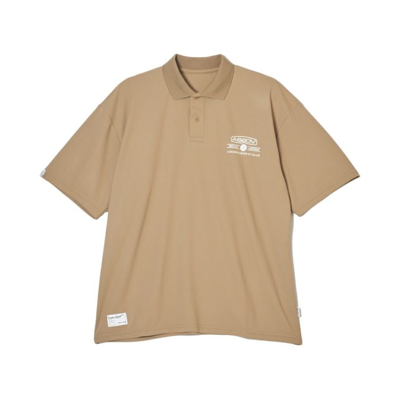 AS2OV×CPH Exclusive OVERSIZE S/S POLO - COYOTE