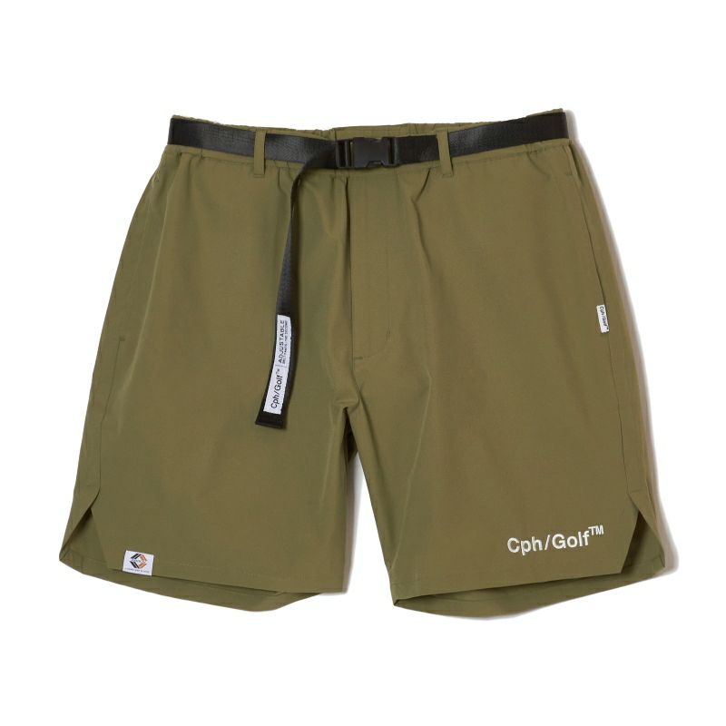AS2OV×CPH Collaboration Adjustable Shorts - KHAKI