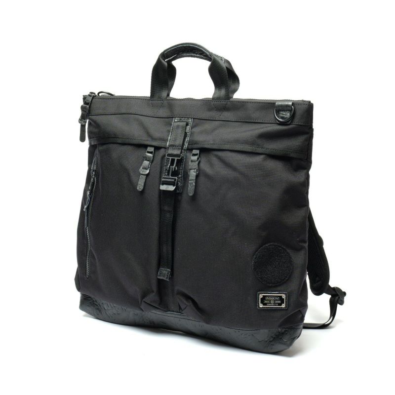 UNBYSTORE × SOMABITO EXCLUSIVE BALLISTIC NYLON 3WAY HELMET BACKPACK/BLACK - 061325SOMA-10