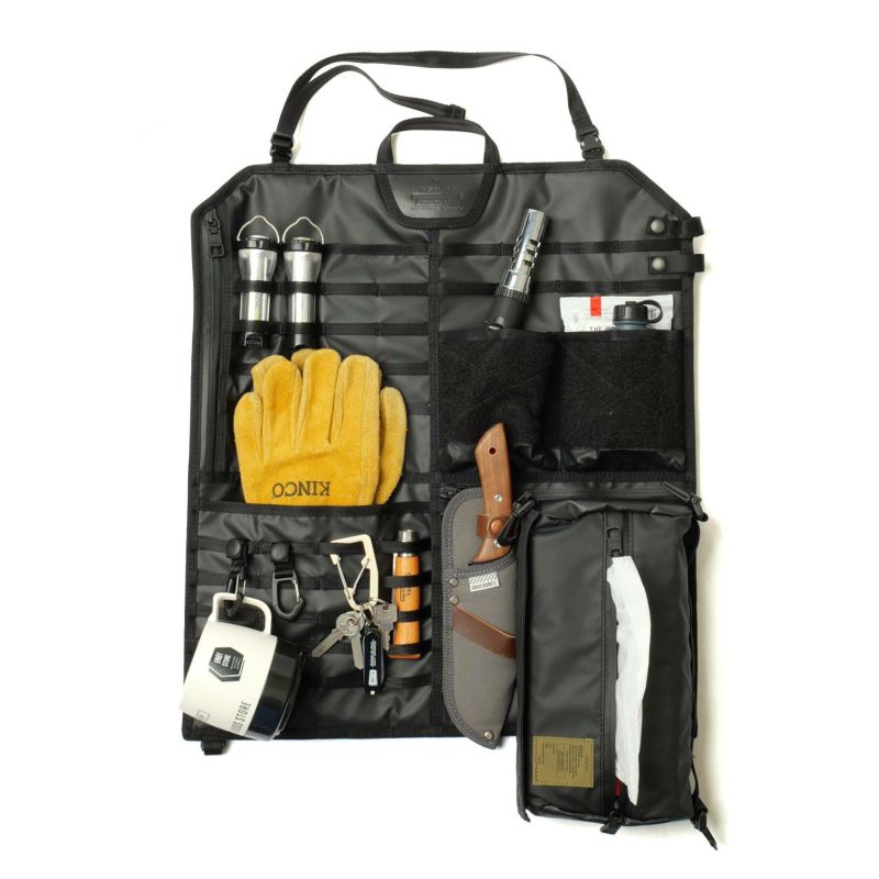 NYLON POLYCARBONATE MULTI WALL POCKET / BLACK