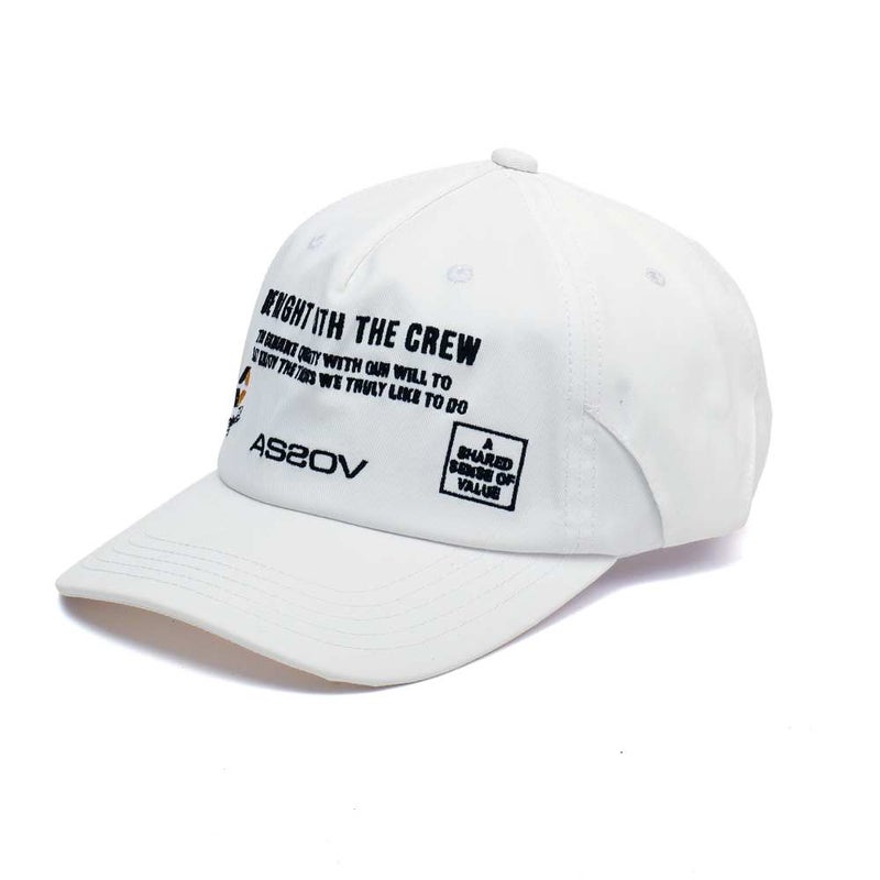 5PANEL CAP GOLF SERIES/WHITE