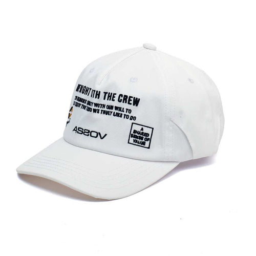 5PANEL CAP GOLF SERIES/WHITE