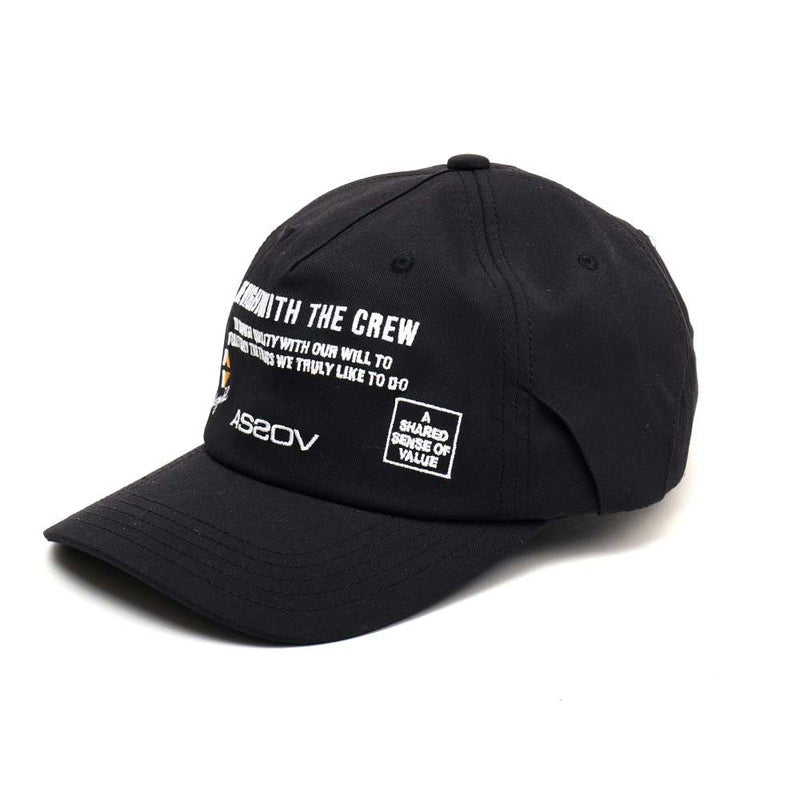 5PANEL CAP GOLF SERIES/ BLACK