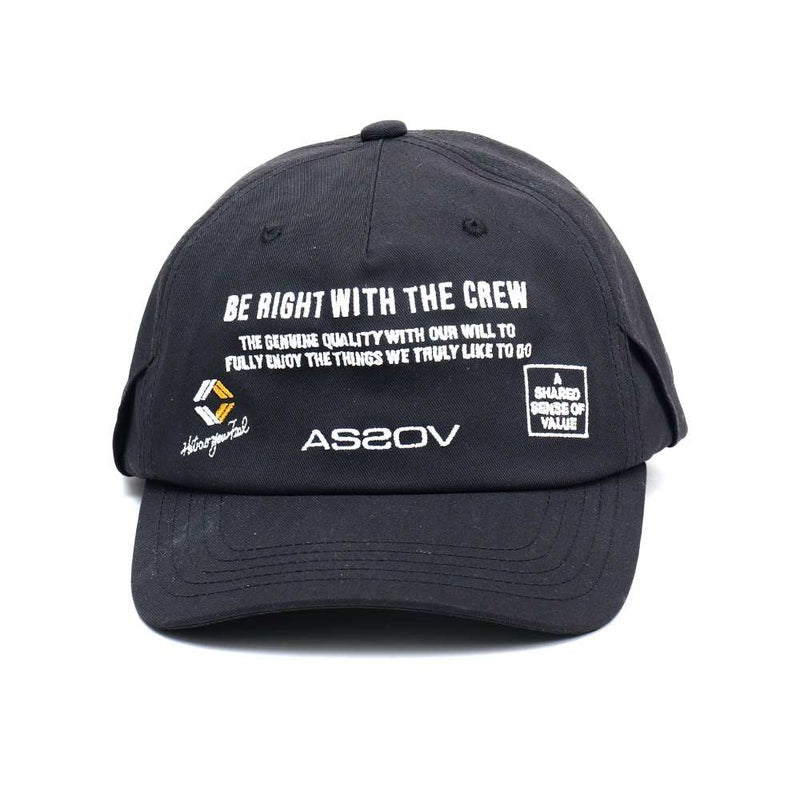 5PANEL CAP GOLF SERIES/ BLACK - 612501-10