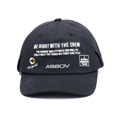 5PANEL CAP GOLF SERIES/ BLACK - 612501-10