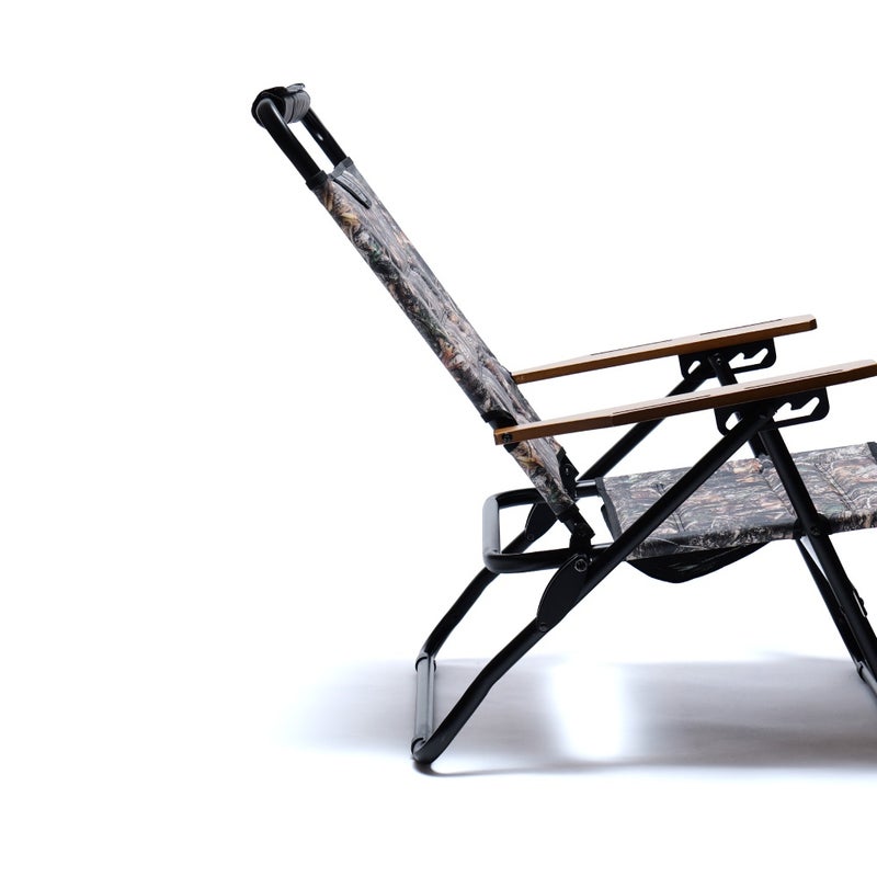 ORIGINAL CAMO POLYCA SERIES HIGH BACK RECLINING LOW ROVER CHAIR