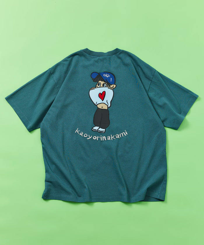 [Sales start on May 22 at 12:00] kaoyorinakami × FREAK'S STORE/ Kaoyorinakami exclusive Heso Dashi Boy Tee