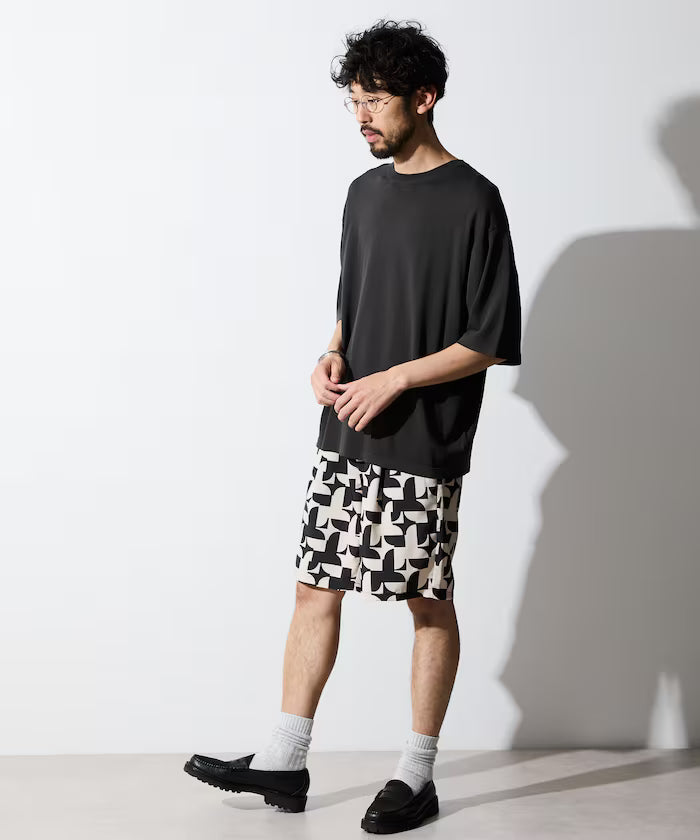 Pattern Easy Shorts / All-over Print Short Pants / Compatible with Setup